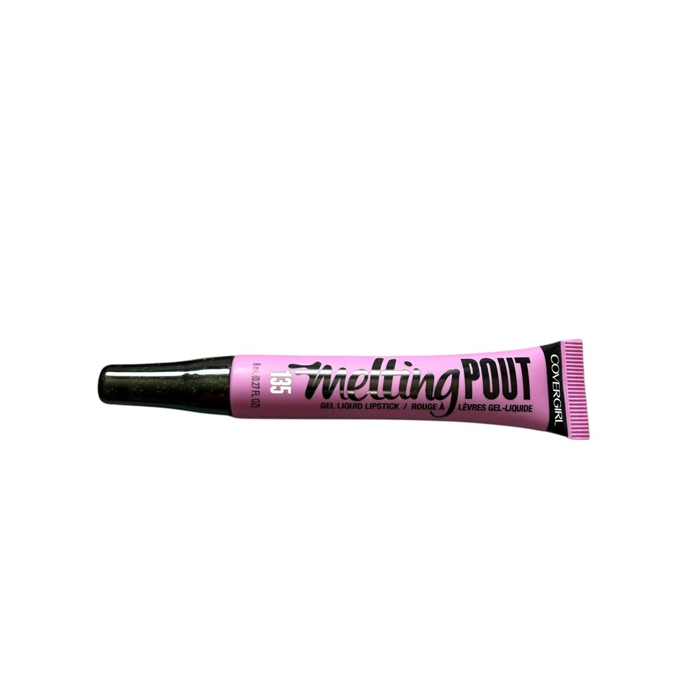 COVERGIRL Melting Pout Gel Liquid Lipstick Women 8ml Pink New 135 Gelfriend